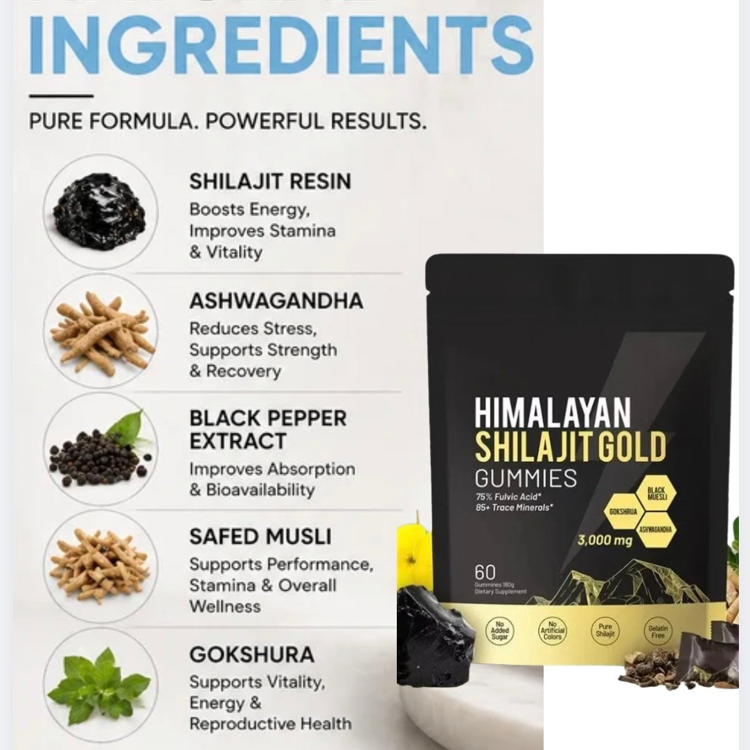 Shilajit Gummies