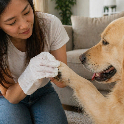 Instant Pet Cleaning Gloves