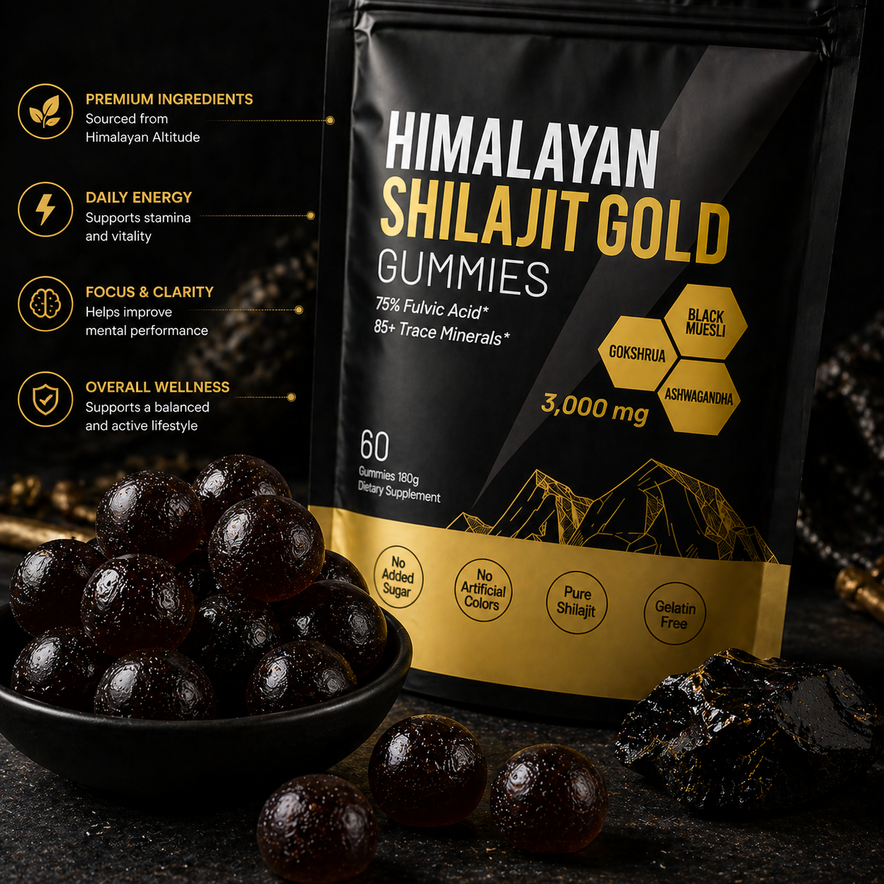 Shilajit Gummies