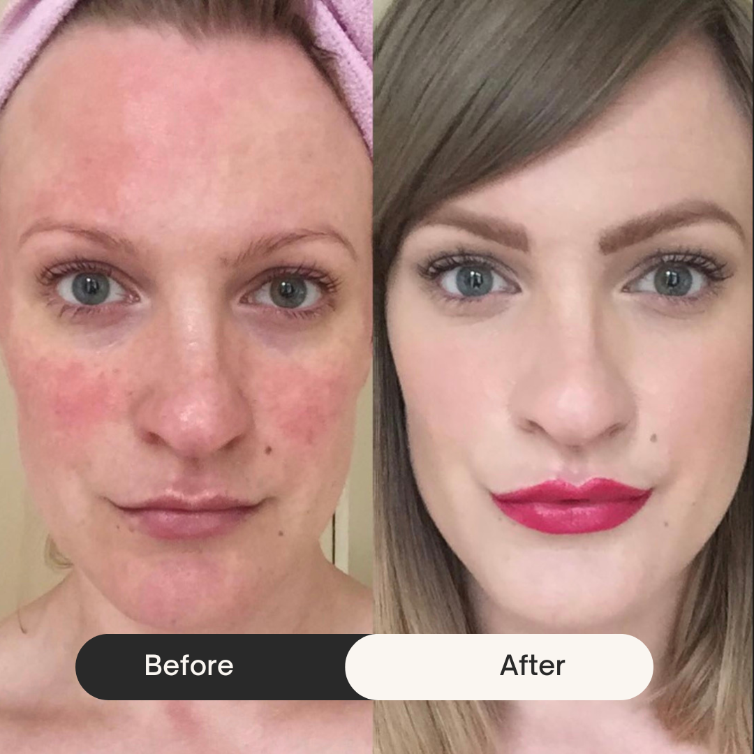 4-in-1 color changing  foundation