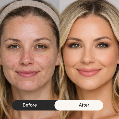 4-in-1 color changing  foundation