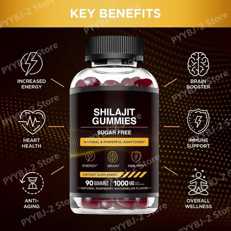 Shilajit Sugar free Gummies                              |Berry Flavor|