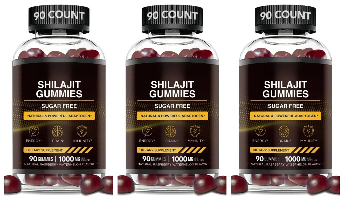 Shilajit Sugar free Gummies                              |Berry Flavor|